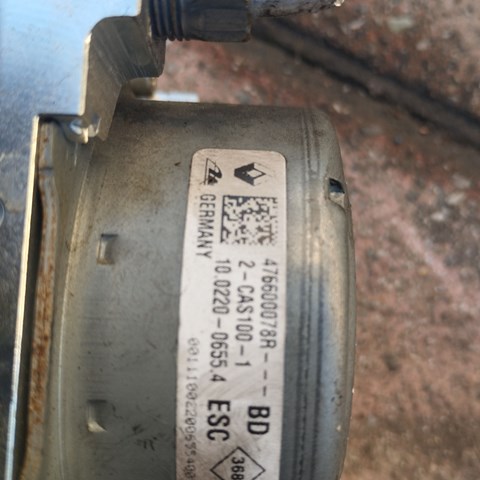 476600078R RENAULT Блок управления АБС (ABS) гидравлический купить в Хмельницкий