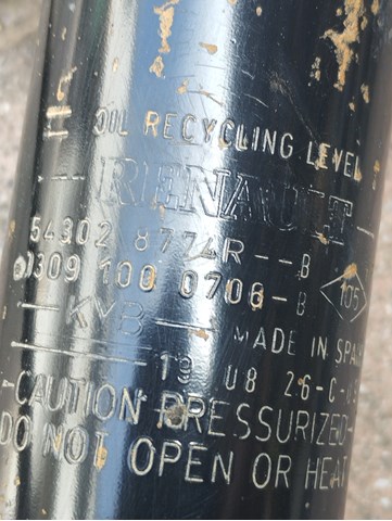 543028774R Амортизатор передний купить Полтава