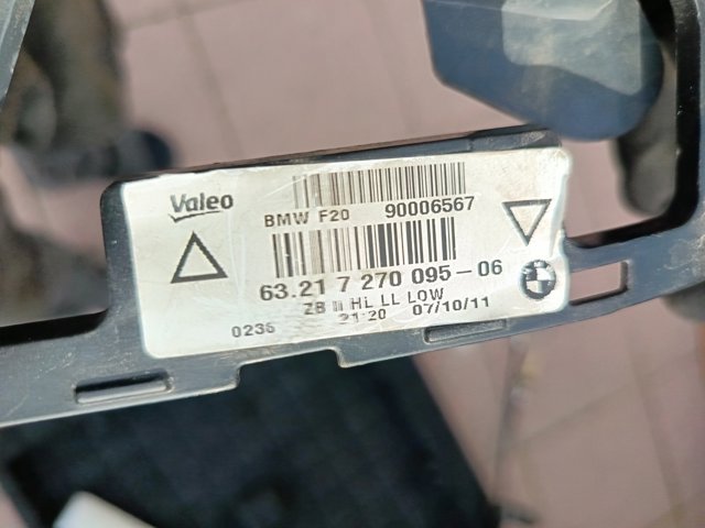 BMW 63217270095 Фонарь задний левый в наличии Днепр