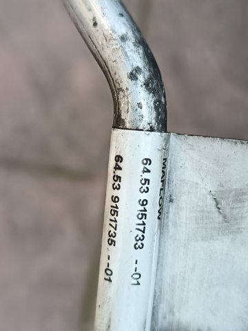 64539151733 BMW Шланг кондиционера, от радиатора к испарителю купить в Каменское