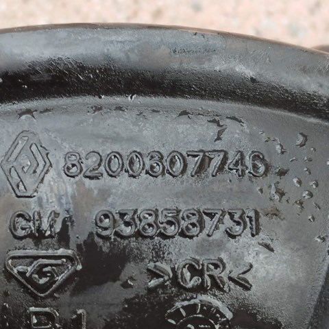 RENAULT 8200607746 Выпускной патрубок воздушного фильтра в наличии Харьков