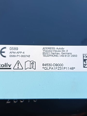 84530D9000 HYUNDAI Подушка безопасности пассажира купить в Винница