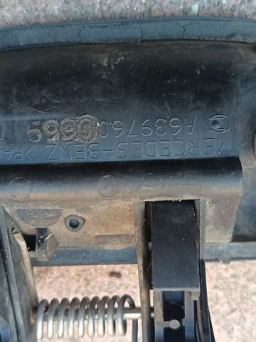 MERCEDES A6397600659 Ручка крышки багажника (двери 3/5-й задней) наружная в наличии Винница