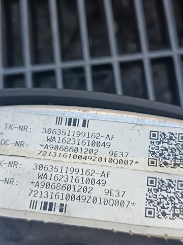 A9068601202 Подушка безопасности (AIRBAG) водительская купить Запорожье