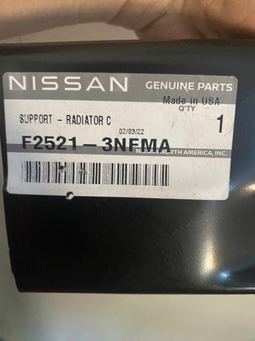 F25213NFMA NISSAN Суппорт радиатора левый (монтажная панель крепления фар) купить в Винница