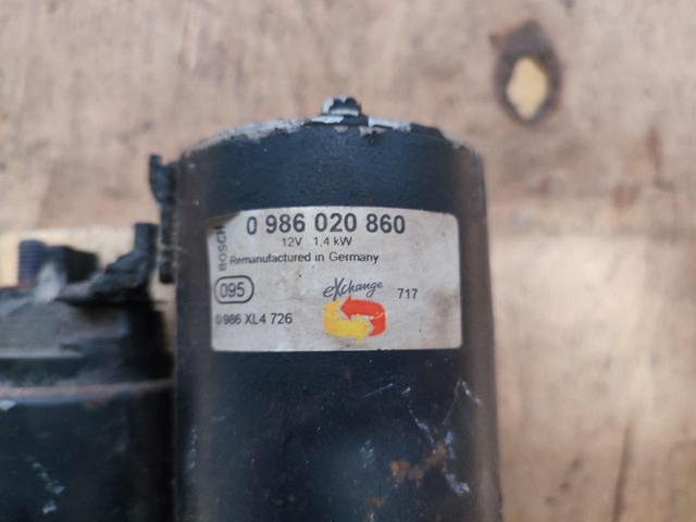 0986020860 BOSCH Стартер купить в Тернополь