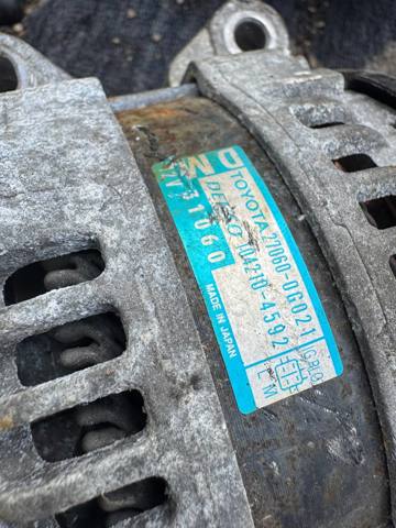 TOYOTA 270600G021 Генератор в наличии Павлоград