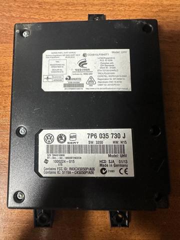 Блок управление Bluetooth 7P6035730J VAG