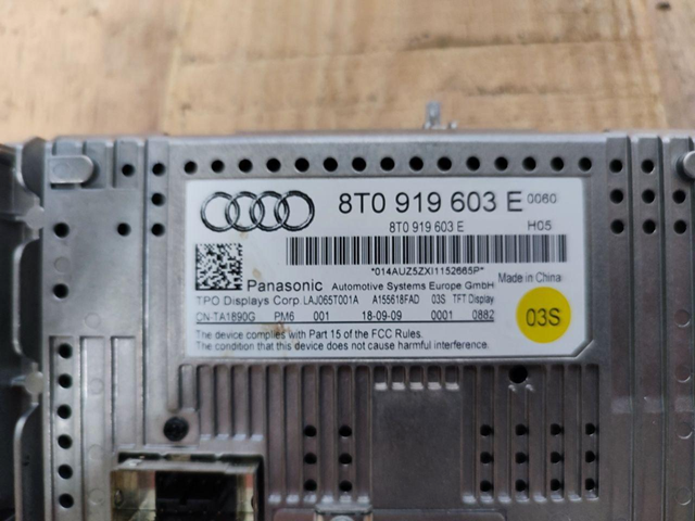 8T0919603E Дисплей многофункциональный купить Харьков