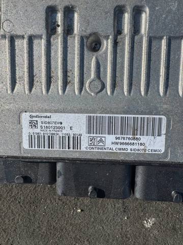 9676760880 PEUGEOT Блок управления двигателем купить в Украина
