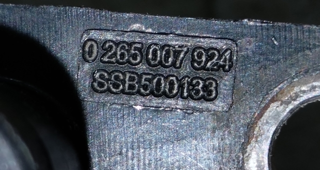 0265007924 BOSCH Датчик АБС (ABS) передний купить в Днепр
