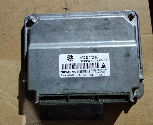 ЭБУ раздаточной коробкой 0AD927755BG VAG