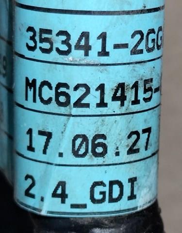 HYUNDAI 353412GGA1 Разъем (фишка) топливной форсунки в наличии Запорожье