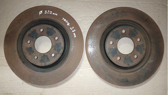 Диск тормозной передний 402064CE0A NISSAN