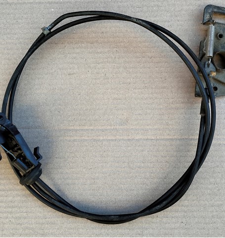 Тяга привода замка капота Шевроле Авео II