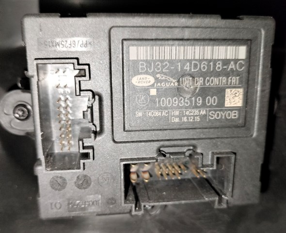 Блок комфорта передней двери BJ3214D618AC LAND ROVER