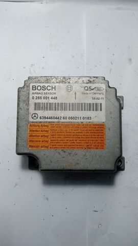 6394460442 MERCEDES Модуль-процессор управления подушкой безопасности (ЭБУ AIRBAG) купить в Одесса