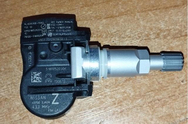 Sensor de pressão de ar nos pneus 407003JA0B Nissan/Infiniti