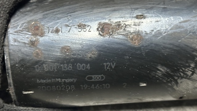 BOSCH 0001138004 Стартер в наличии Украина