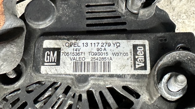 13117279YQ OPEL Генератор купить в Запорожье