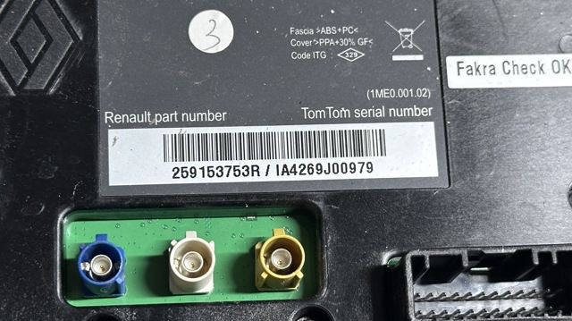 RENAULT 259153753R в наличии Павлоград