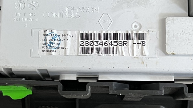 RENAULT 280346458R Дисплей многофункциональный в наличии Николаев