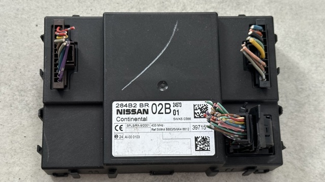 Блок управления комфортом 284B2BR02B NISSAN