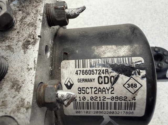 RENAULT 476605724R Блок АБС в наличии Житомир