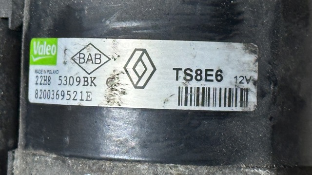 RENAULT 8200369521E Стартер в наличии Ровно