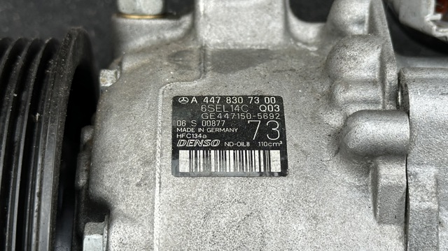 MERCEDES A4478307300 Компрессор кондиционера в наличии Запорожье