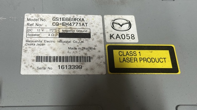 GS1E669RXA Магнитола купить Запорожье