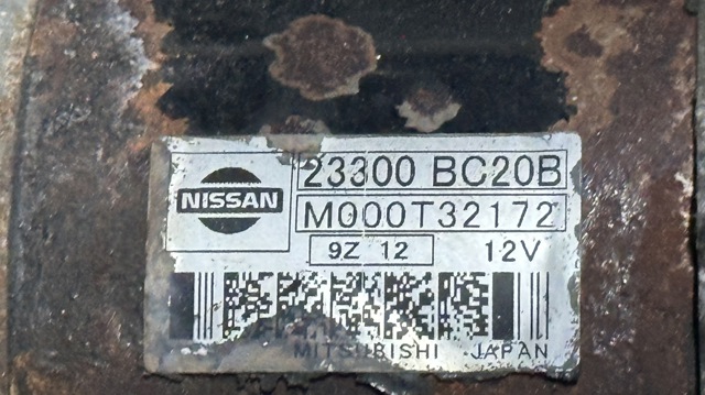 NISSAN M000T32172 Стартер в наличии Черкассы