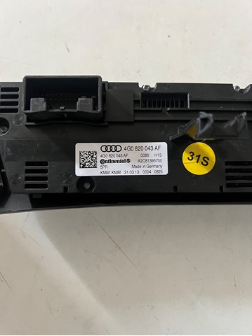 4G0820043AF Блок управления режимами отопления/кондиционирования купить Черновцы