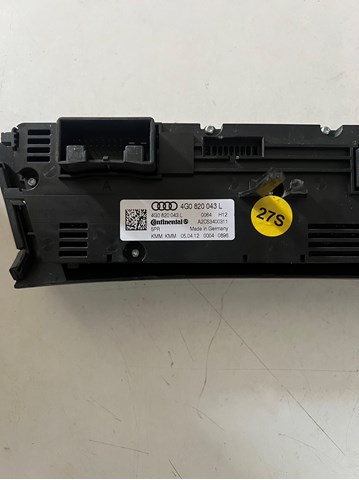 4G0820043L Блок управления режимами отопления/кондиционирования купить Хмельницкий