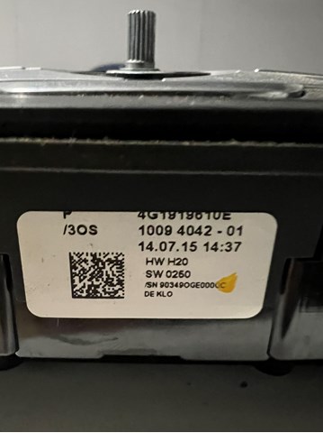 VAG 4G1919610E Блок кнопок центральной консоли в наличии Ирпень