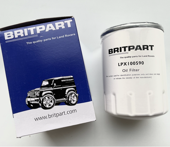 Фильтр масляный грубой очистки (полнопоточный) LPX100590 BRITPART