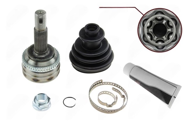 Полуось передняя левая 4342002B00 TOYOTA