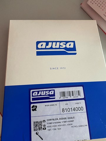81014000 Болт головки блока цилиндров (ГБЦ) купить Ирпень