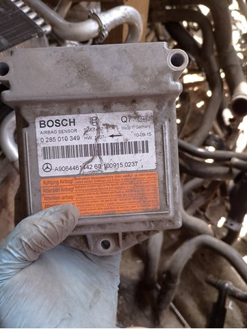 Модуль-процессор управления подушки безопасности 0285010349 MERCEDES
