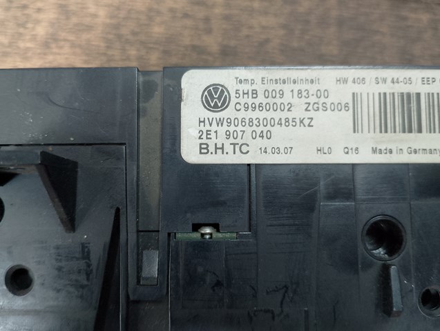 Регулятор вентилятора отопителя 9068300485 MERCEDES