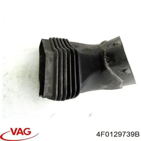 Cano derivado de ar, entrada de filtro de ar 4F0129739B VAG/Audi