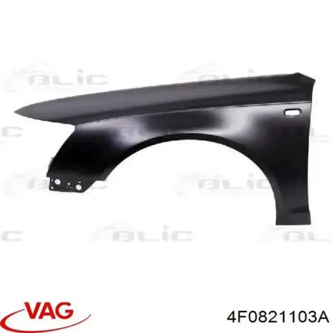 Pára-lama dianteiro esquerdo Audi A6 4F2