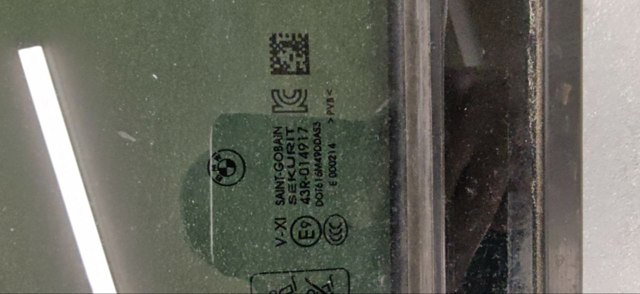 BMW 51357444114 Стекло-форточка двери задней правой в наличии Хмельницкий
