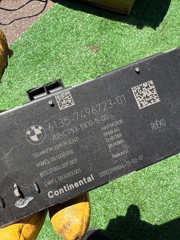 ЭБУ открытия крышки багажника/двери 3-й (5-й) 61357496723 BMW