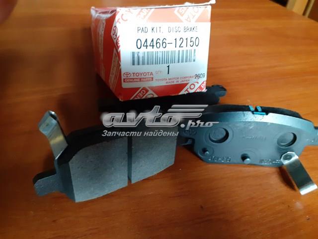Задние дисковые колодки 0446612150 TOYOTA