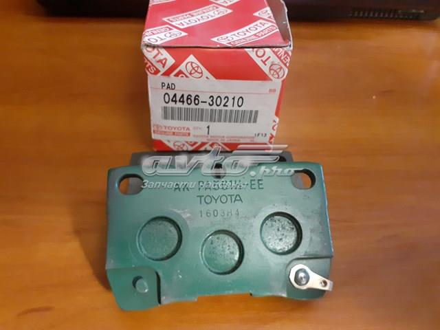 Колодки тормозные дисковые комплект 0446630210 TOYOTA