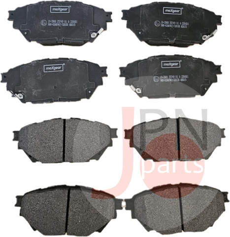 Передние тормозные колодки Mitsubishi Canter VI
