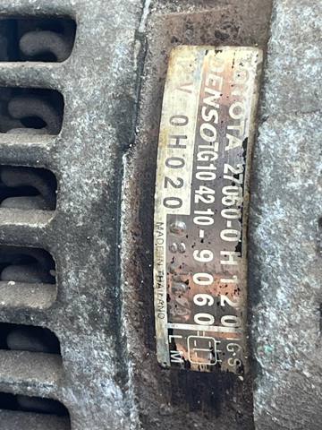 270600H120 TOYOTA Генератор купить в Запорожье