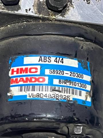 589202D300 HYUNDAI Блок управления АБС (ABS) гидравлический купить в Ровно