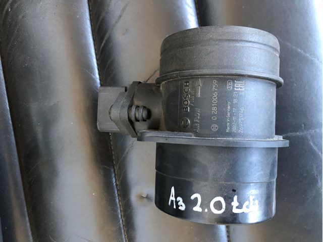 0281006759 BOSCH Датчик потока (расхода) воздуха, расходомер M.A.F. - (Mass Airflow) купить в Ровно